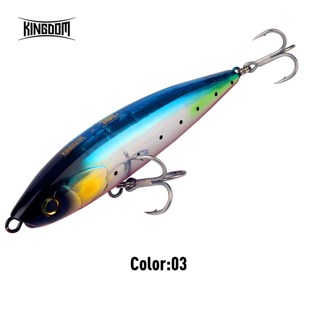 HookUpCo. Floating Pencil Lure for Saltwater Fishing - HookUpCo.