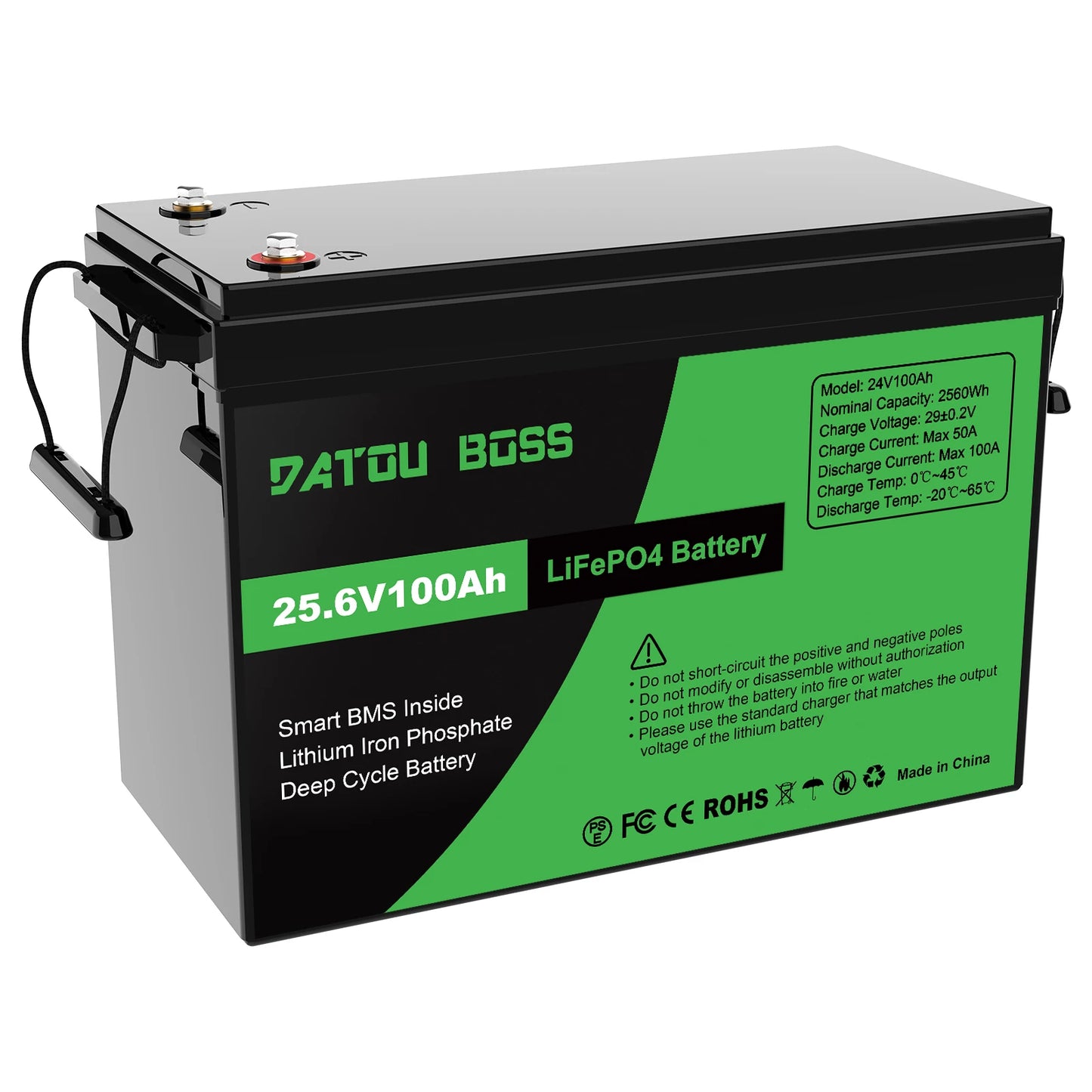 HookUpCo. LiFePO4 12V Battery for Solar Systems - HookUpCo.
