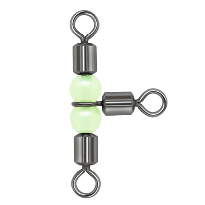 HookUpCo. 10-Piece Luminous Fishing Swivels Set - HookUpCo.