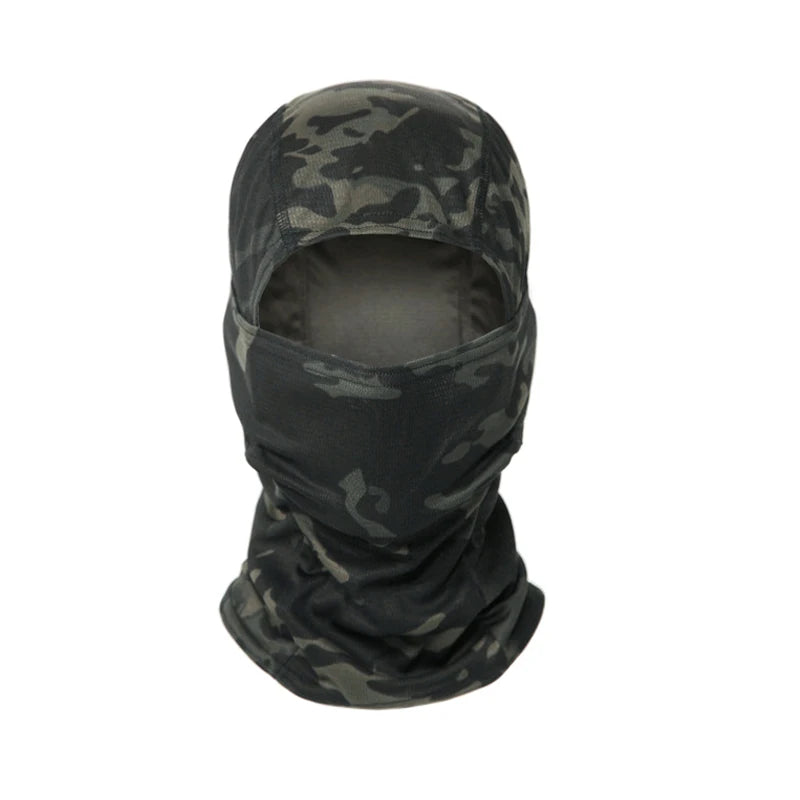Camouflage Full Face Balaclava for Outdoor Sports and Cycling