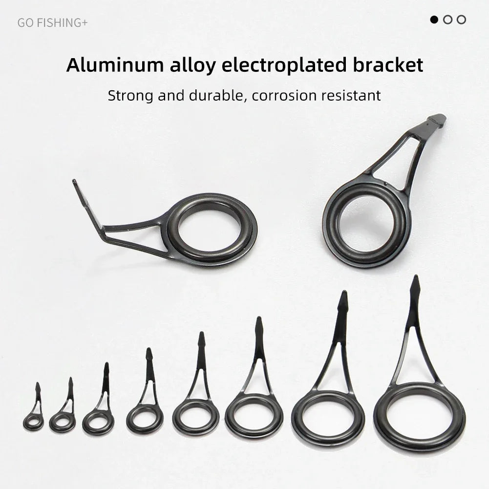 Durable Ceramic Fishing Rod Repair Kit, 8Pcs - HookUpCo.