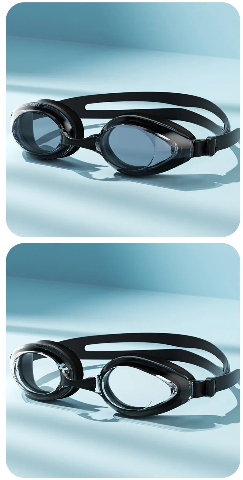 Swimming Goggles Professional Waterproof Swim Eyewear Glasses Anti-fog 100% UV Protection No Leaking For Adult Men Women Youth