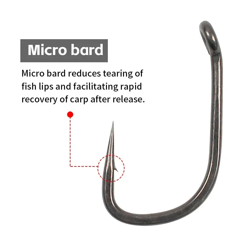 HookUpCo. 10 Ultra Sharp PTFE Coated Fishing Hooks - HookUpCo.