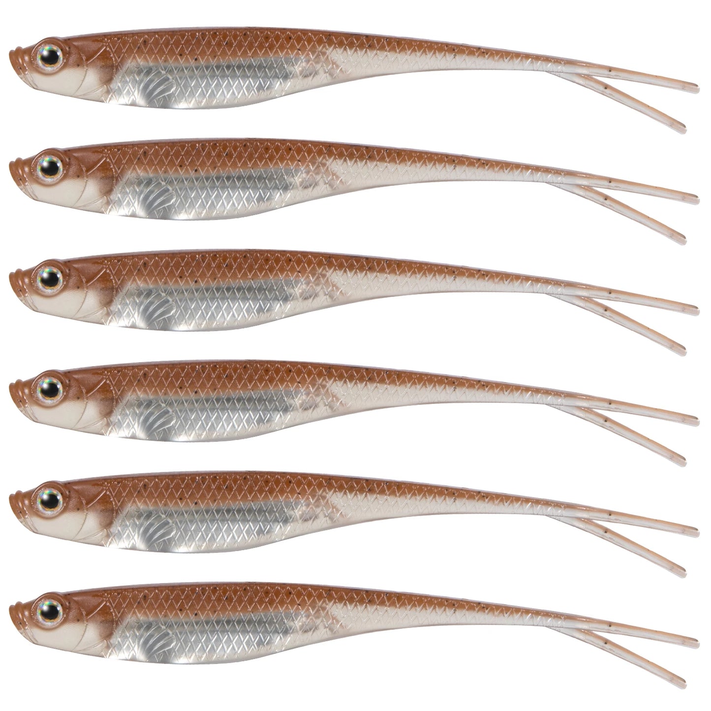 HookUpCo. Fork Tail Soft Lures for Bass Fishing - HookUpCo.