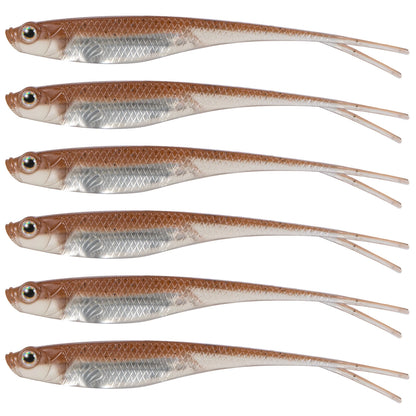 HookUpCo. Fork Tail Soft Lures for Bass Fishing - HookUpCo.