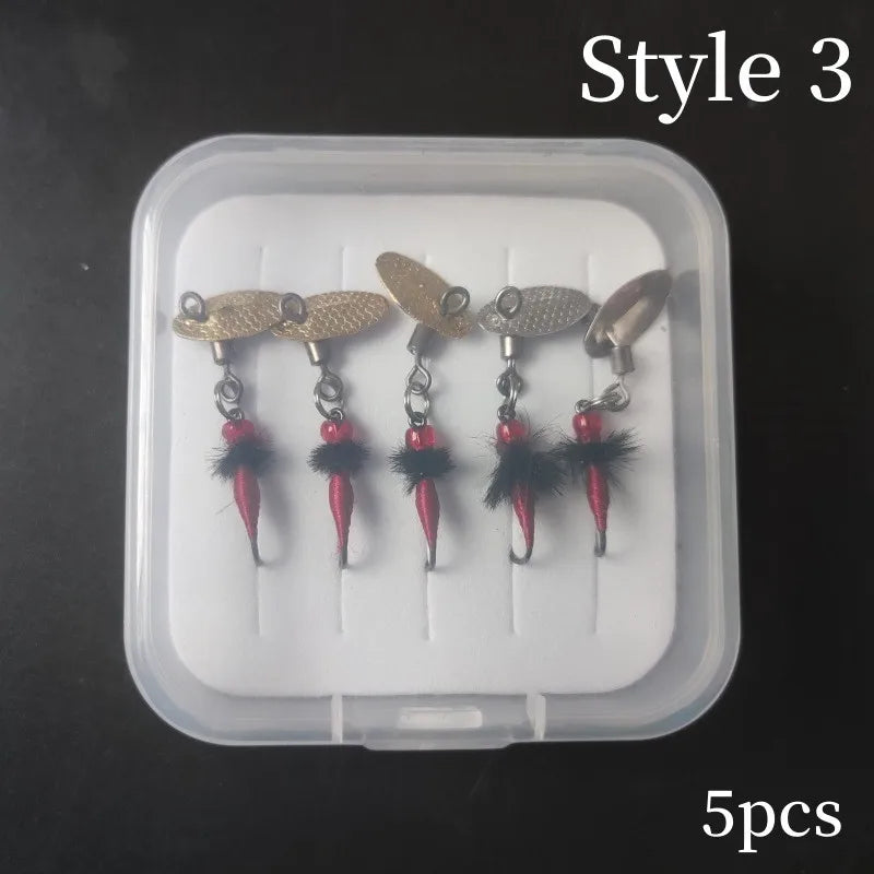 HookUpCo. Bionic Insect Lures 5PCS - HookUpCo.