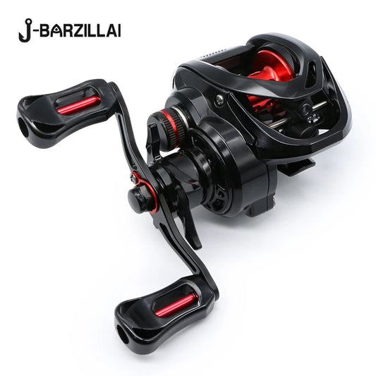 HookUpCo. J-Barzillai 5+1BB Baitcasting Reel, 8kg Drag