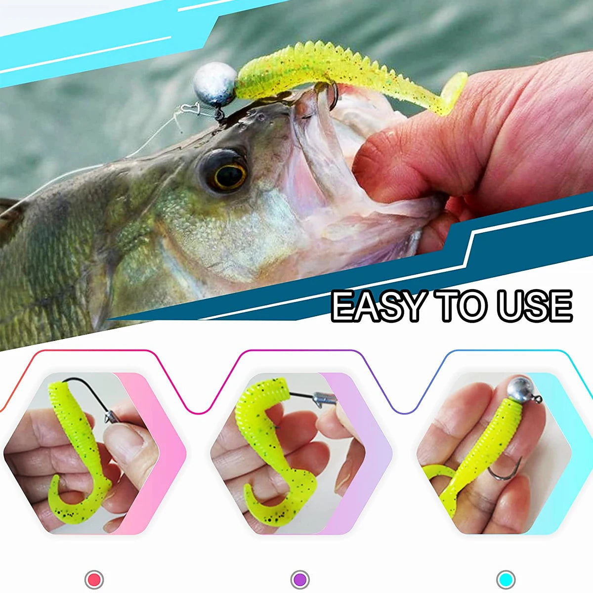 HookUpCo. Versatile Jig Head Hooks for Bass Fishing - HookUpCo.