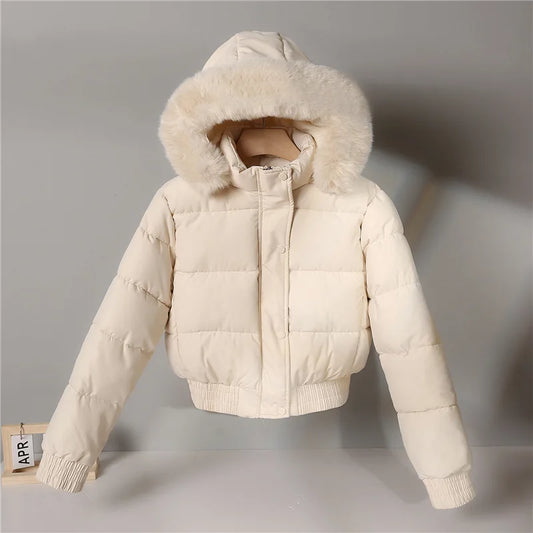 HookUpCo. Women's Hooded Down Parka - Warm & Windproof Coat