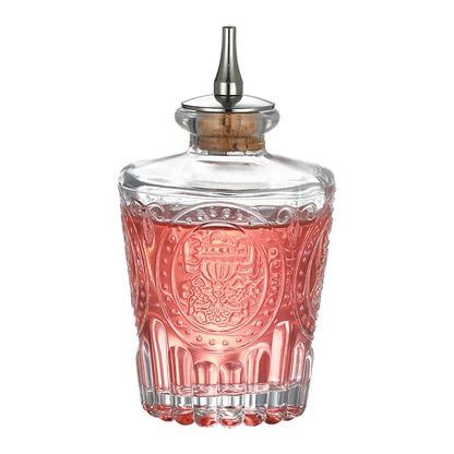 Vintage Cocktail Bitters Bottle for Home Bars