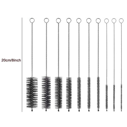 Versatile Stainless Steel Bottle Brushes