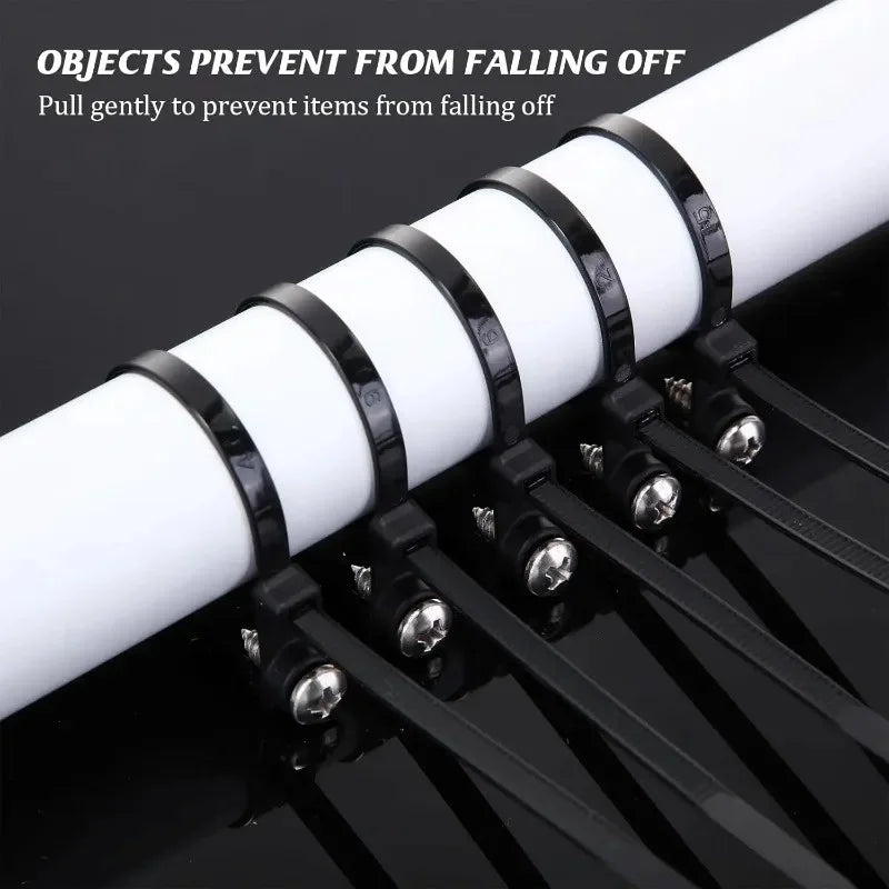 Reusable Nylon Cable Ties 500PCS