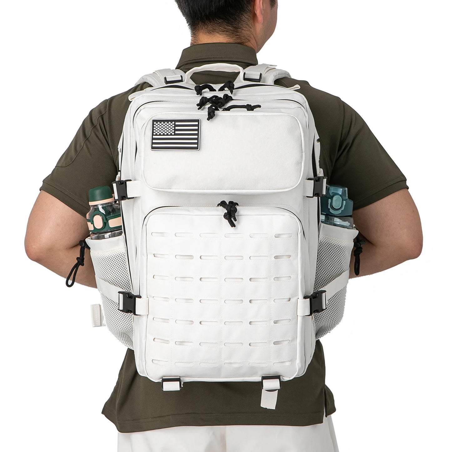 25L/45L Tactical Backpack with Bottle Holder for Outdoor Use