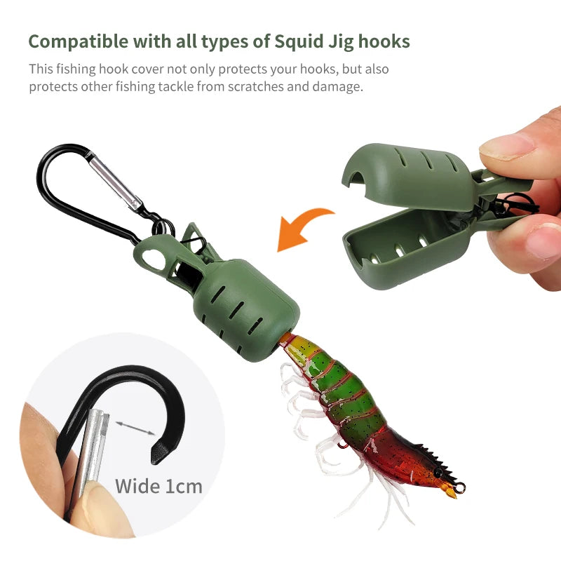 HookUpCo. Squid Jig Bait Protector Kit 6pcs - HookUpCo.