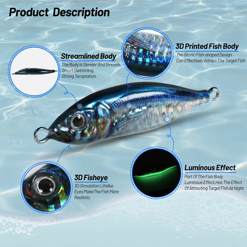 HookUpCo. Sea Fishing Jig Bait