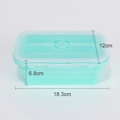 HookUpCo. Stackable Silicone Lunch Box Set