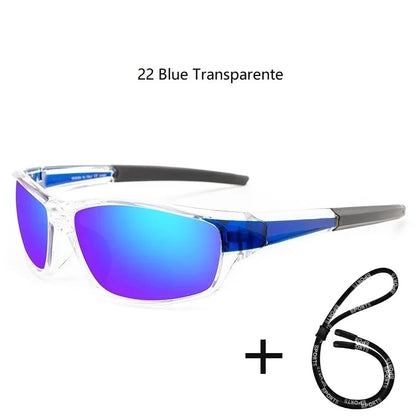 Men's Polarized Fishing Outdoor Sunglasses with Chain