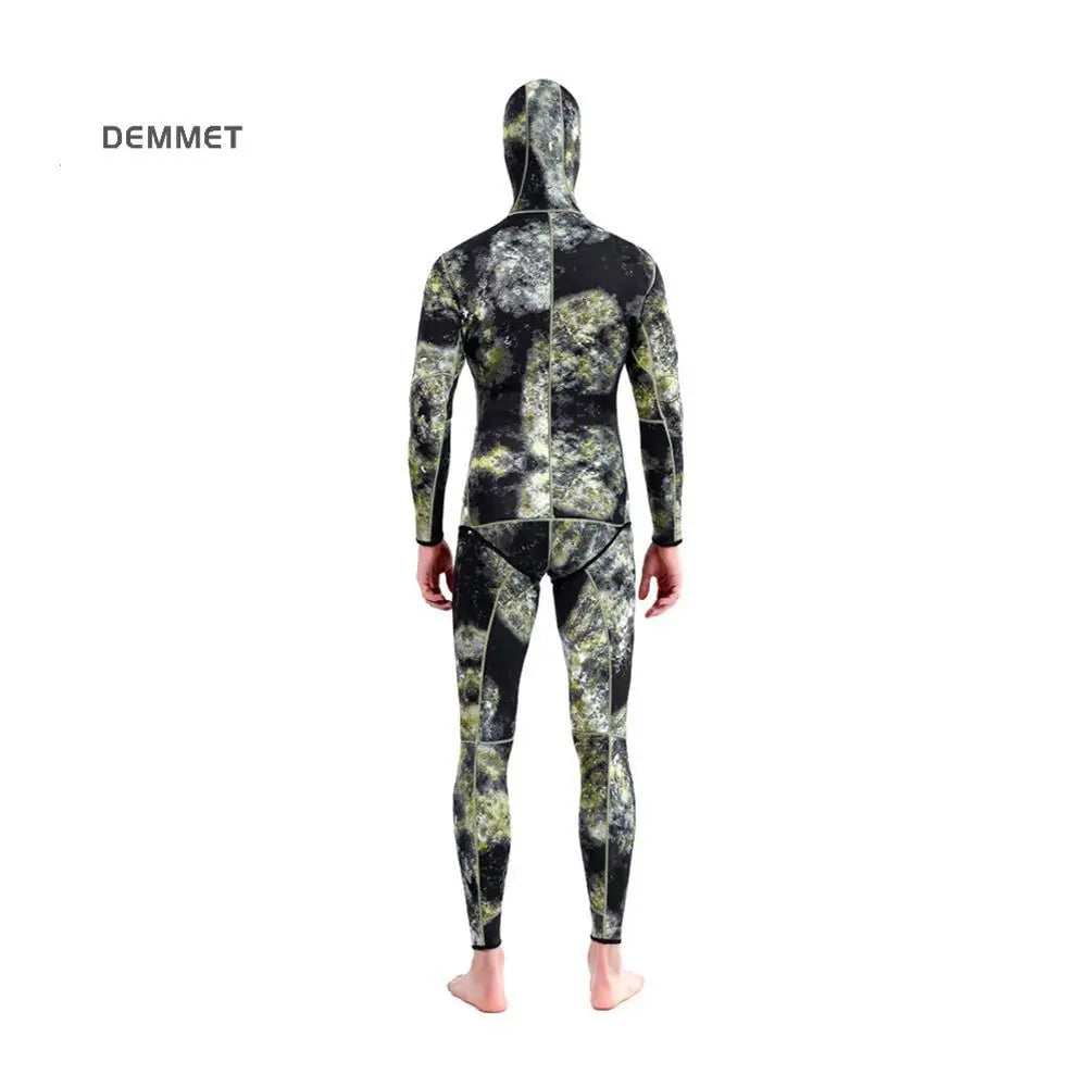 3mm Camouflage Wetsuit for Spearfishing and Diving