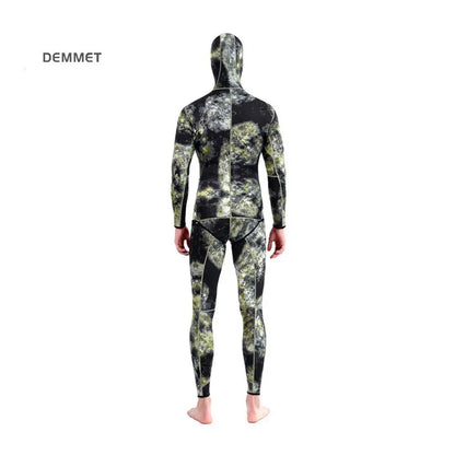 3mm Camouflage Wetsuit for Spearfishing and Diving