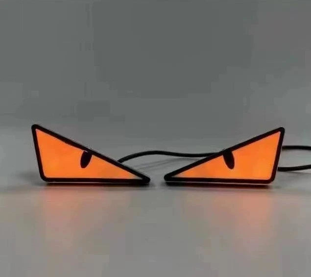 LED Devil's Eye License Plate Light Set for Cars and Motorcycles