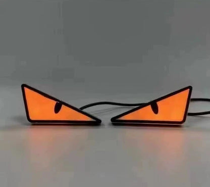 LED Devil's Eye License Plate Light Set for Cars and Motorcycles