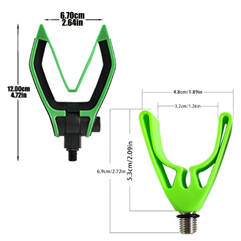 HookUpCo. Durable Plastic Carp Fishing Rod Rest - HookUpCo.