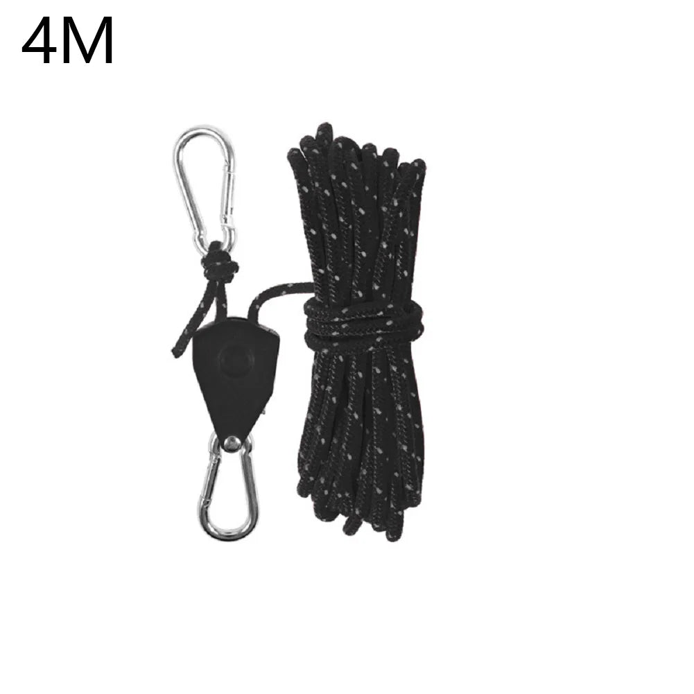 HookUpCo. Adjustable Tent Rope Hanger Pulley - HookUpCo.