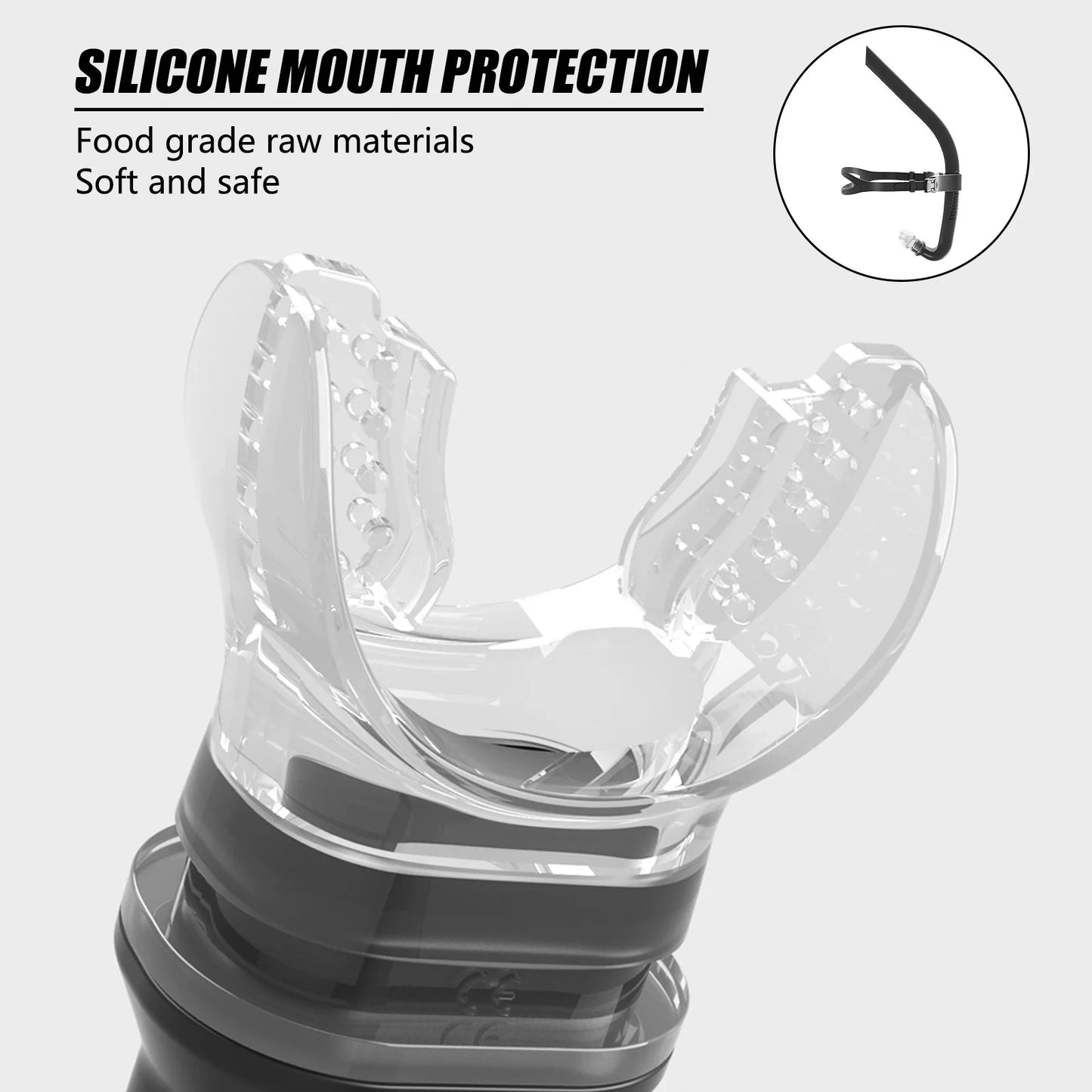 HookUpCo. Silicone Snorkel Mouthpiece