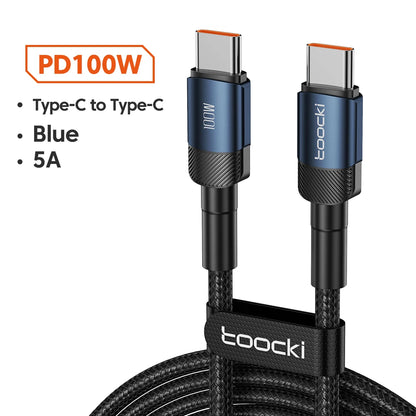 HookUpCo. 100W Type C to USB C Fast Charging Cable