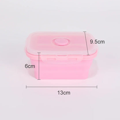 HookUpCo. Stackable Silicone Lunch Box Set