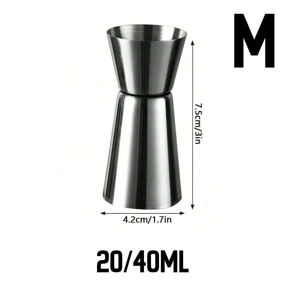 Stainless Steel Dual Shot Cocktail Shaker Tool