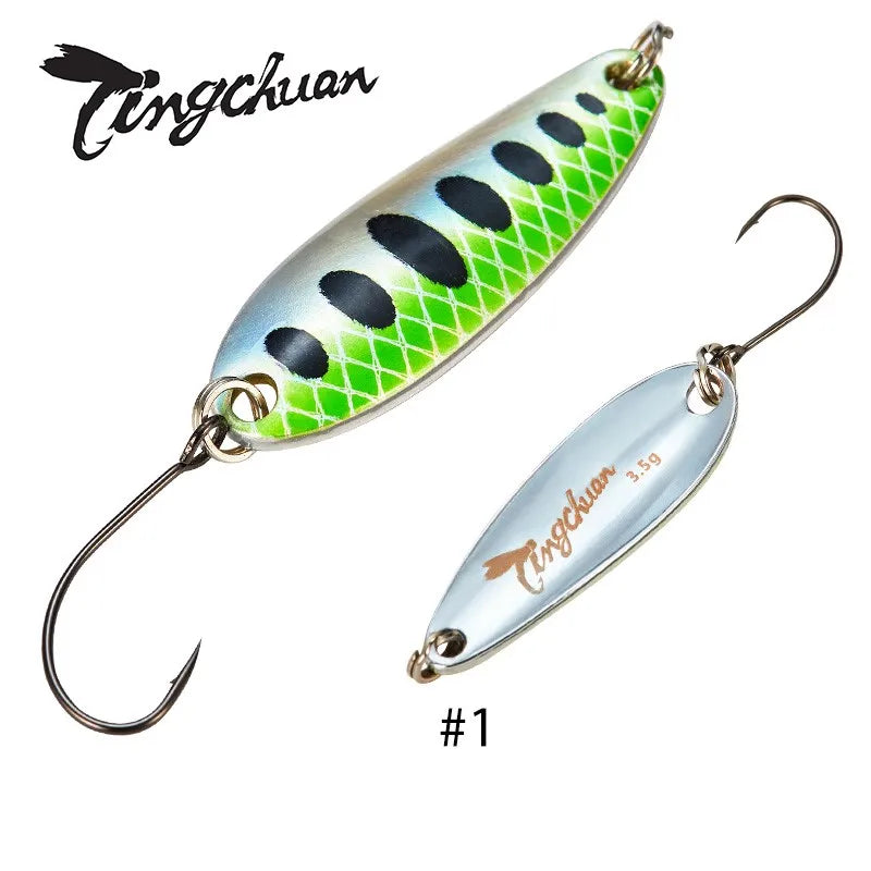 HookUpCo. Metal Spoon Lure for Trout and Bass - HookUpCo.