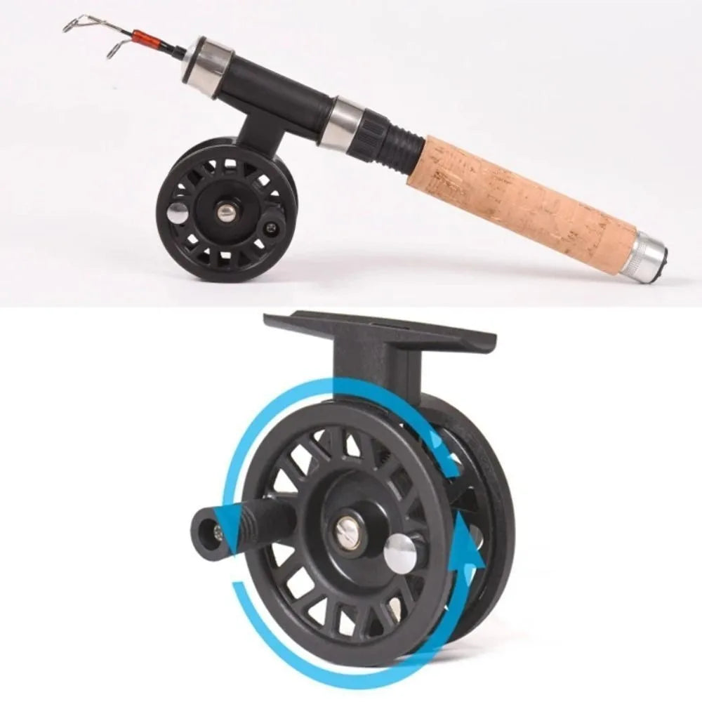 HookUpCo. Lightweight Ice Fishing Reel 50/60mm - HookUpCo.