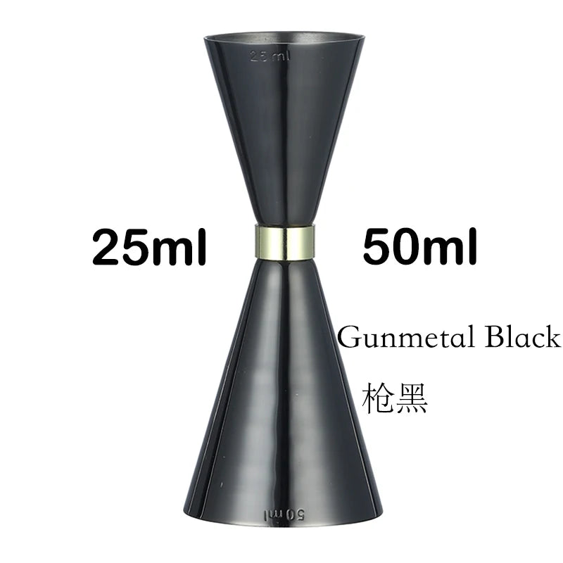 HookUpCo. Stainless Steel Cocktail Jigger Tool