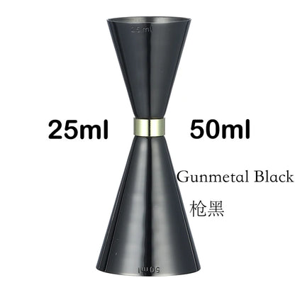 HookUpCo. Stainless Steel Cocktail Jigger Tool