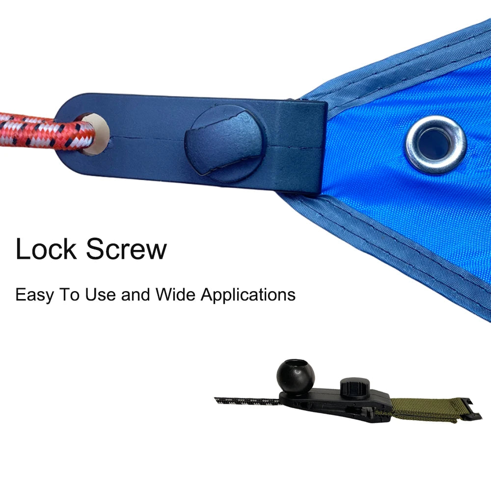 HookUpCo. Heavy Duty Camping Tarp Clips 20PC Set - HookUpCo.