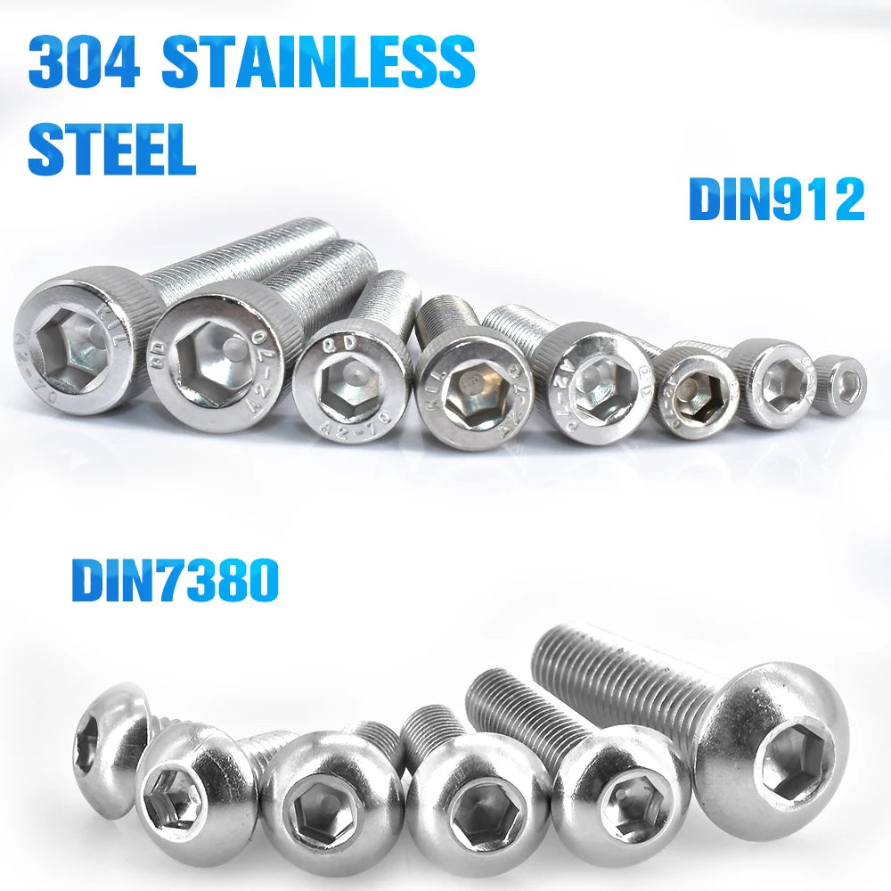 Stainless Steel Hex Socket Screws