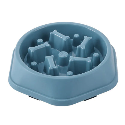 Slow Feed Anti-Choking Bowl for Cats and Dogs - Multiple Colors