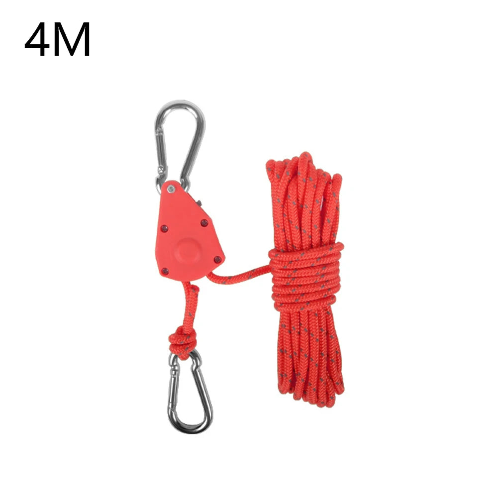 HookUpCo. Adjustable Tent Rope Hanger Pulley - HookUpCo.