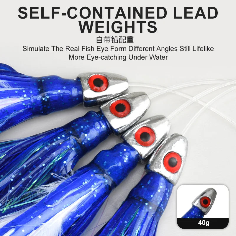 HookUpCo. Sea Bird Teaser Fishing Lure 122g