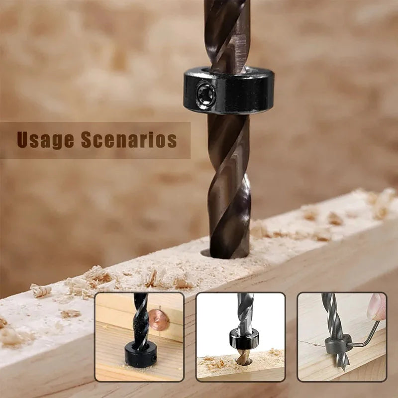 HookUpCo Metric Drill Stop Collar