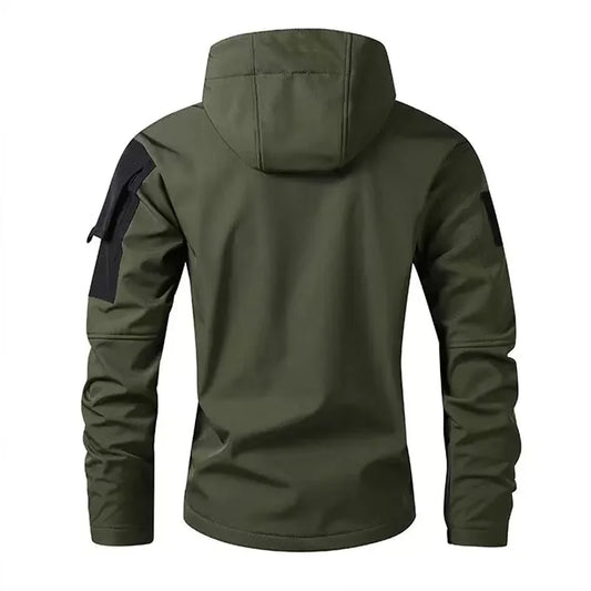 Premium Men's Winter Autumn SoftShell Fleece Waterproof Jackets Cargo Hood Coats Fishing Hiking Camping Climbing Skiing Pants Trousers from HookUpCo.HookUpCo.