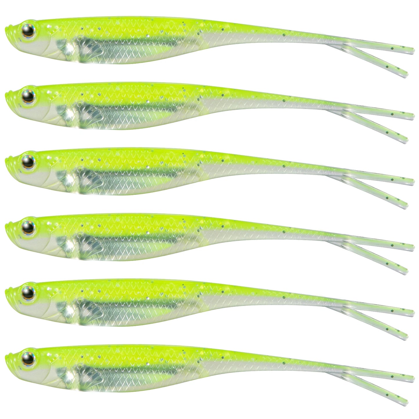 HookUpCo. Fork Tail Soft Lures for Bass Fishing - HookUpCo.