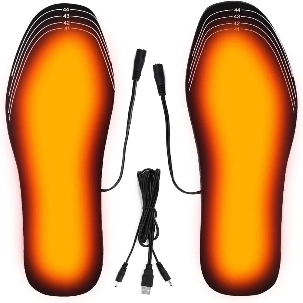 USB Heated Insoles for Ultimate Winter Foot Warmth