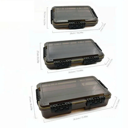 Spacious Waterproof Tackle Box for Fishing Gear