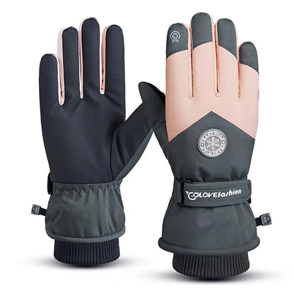 Waterproof Touch Screen Snow Gloves for Winter Sports