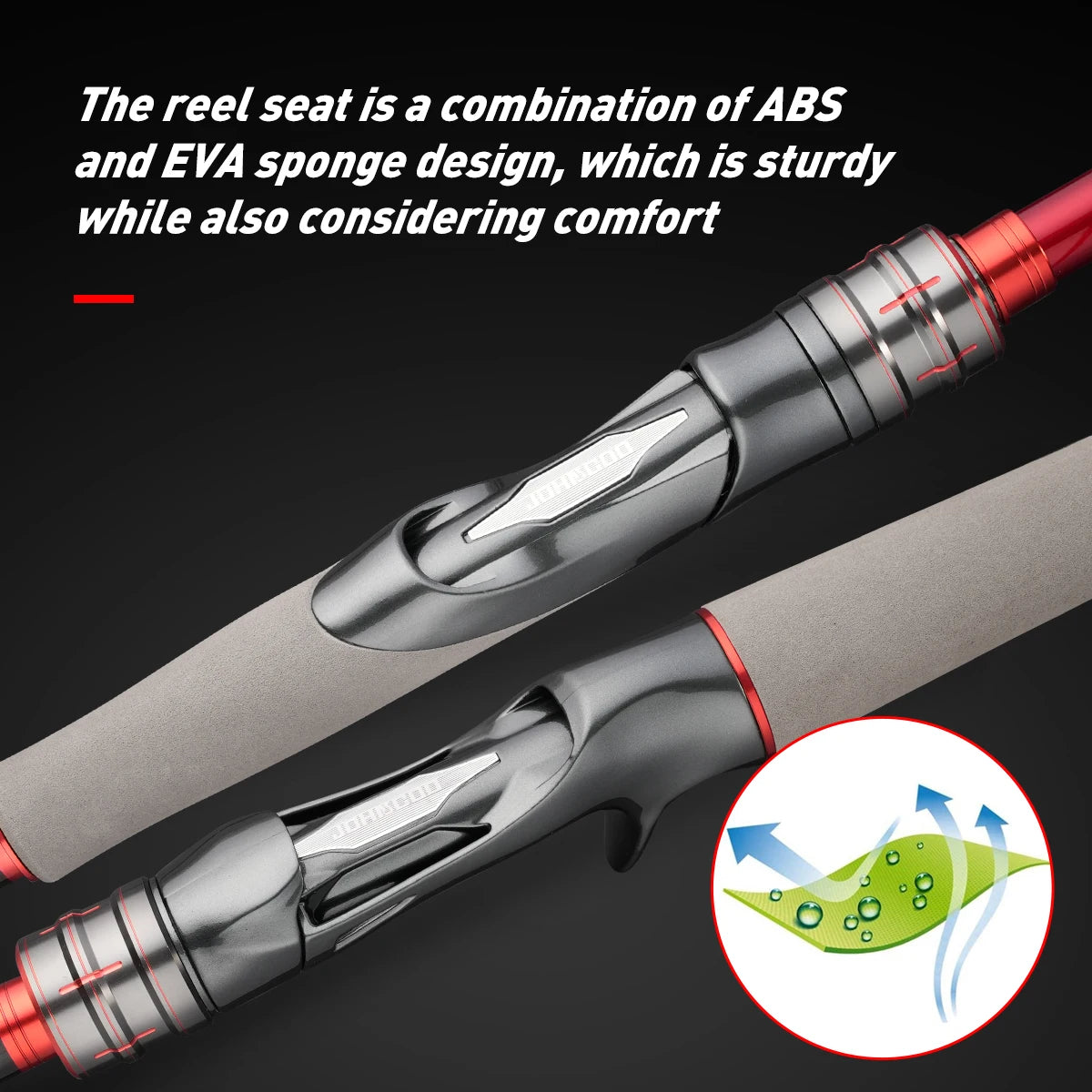 HookUpCo. Long Casting Travel Fishing Rod 1.68m-2.7m - HookUpCo.