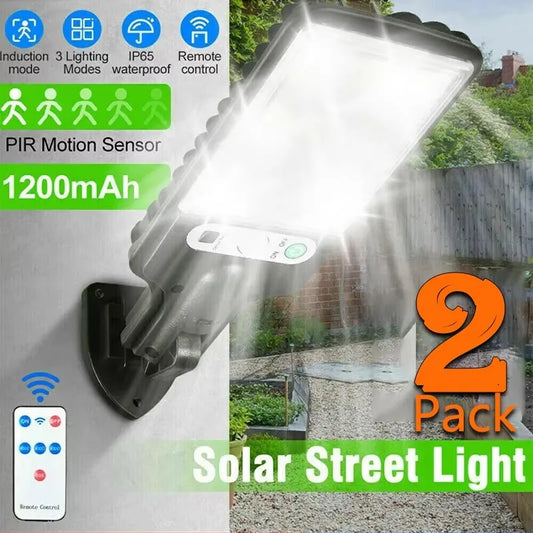Outdoor Solar Garden Lights with Human Body Motion Sensor 3 Modes Terrace Garage Courtyard Waterproof Outdoor Solar Lamp