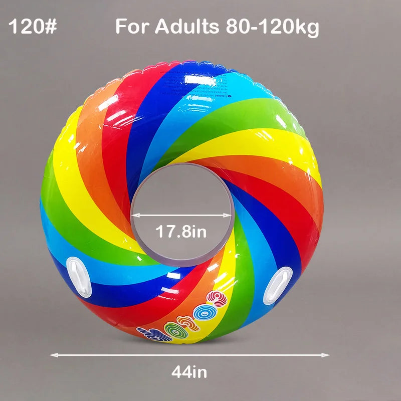 HookUpCo. Thick Inflatable Swim Ring