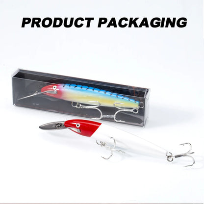 HookUpCo. Countdown Magnum Minnow Fishing Lure - HookUpCo.